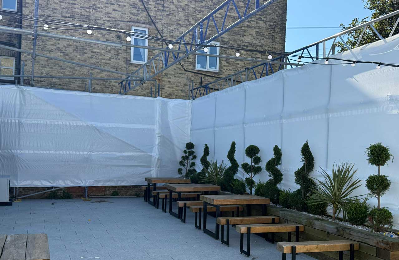Sukkah Interior